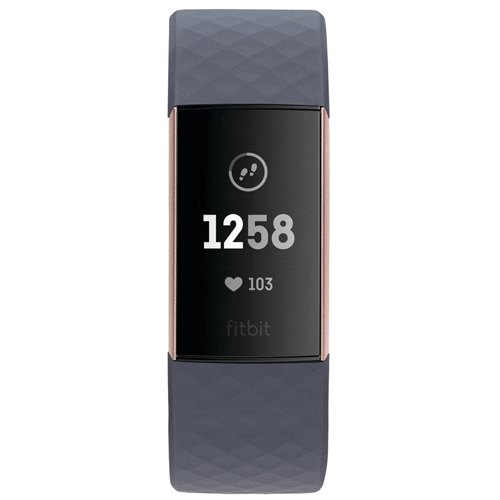 Fitbit Fitness Watch On EMI-Charge 3 Tracker
