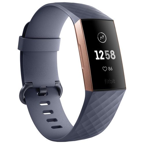 Fitbit Fitness Watch On EMI-Charge 3 Tracker