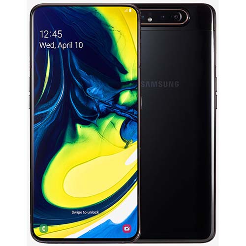 Samsung A80 On EMI Without Credit Card-8gb black