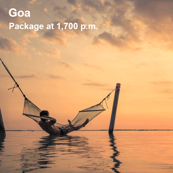 Goa Holiday Package on EMI