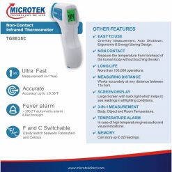 Thermometer Infra Red Microtek