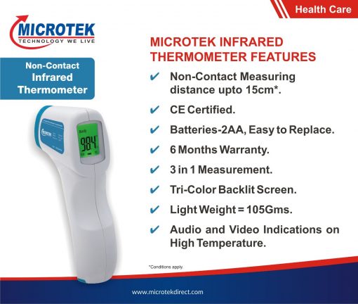 Thermometer Infra Red Microtek