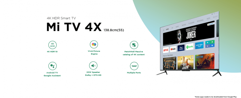 Mi 4X TV Price In India