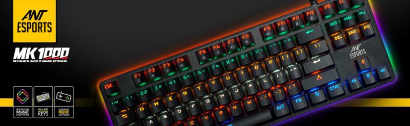 Gaming Keyboard Price Ant Esports MK1000