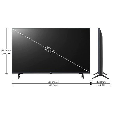 LG 43 inch 4K Ultra HD LED TV On Low Cost EMI