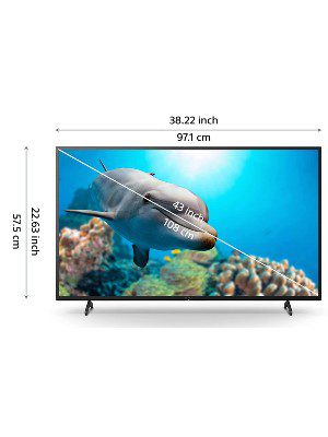 Sony 43inch 4k Ultra HD Android X74 TV EMI Offer