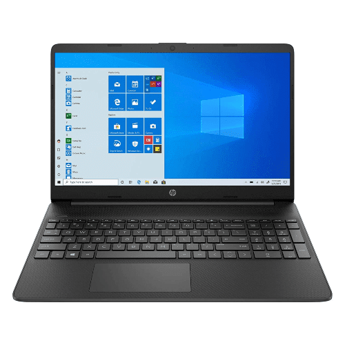 HP 15 Black Laptop On Finance With Debit Card FQ2071TU