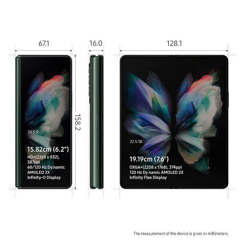 Samsung Z Fold 3 256GB On Low Cost EMI Offer