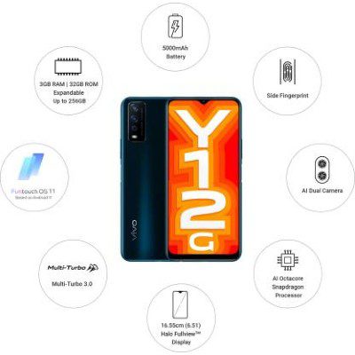 Vivo Y12G 3GB 32GB Mobile Price In India