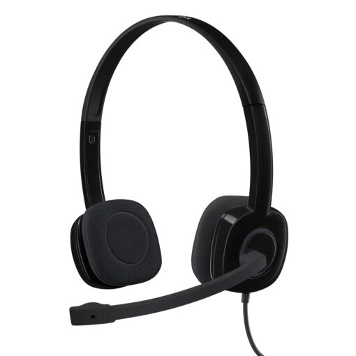 Logitech H151 Wired Headphone with Noise Cancellation
