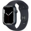 Apple iwatch series 7 45mm Black Strap On EMI Offer