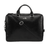 iCruze Delite Leather Bag Black On EMI