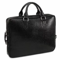 iCruze Delite Leather Bag Black On EMI