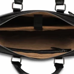 iCruze Delite Leather Bag Black On EMI