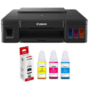 Canon G1010 Single Function Ink Tank Colour Printer with Ink Bottles HDFC Bank Debit Card EMI