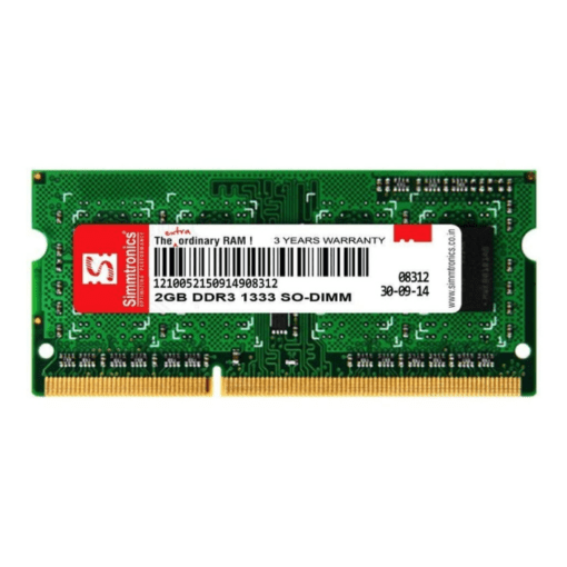 Simmtronics DDR3 Laptop RAM 2GB 1333MHz