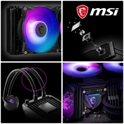 MSI MAG CORELIQUID 240R V2 Best Affordable CPU Cooler