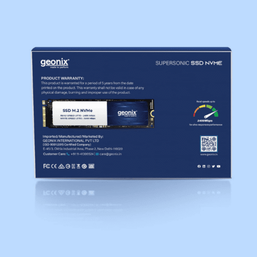 GEONIX M.2 NVMe SSD 256GB