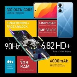 Infinix HOT 20 Play 4GB Memory, 64GB Storage, Fantasy Purple Bajaj Finance EMI
