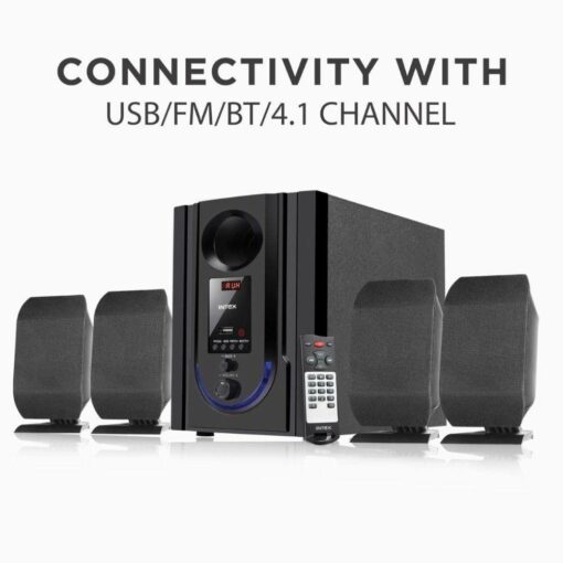 Intex IT-301 FMUB Multimedia Speaker 4.1 Channel Specifications