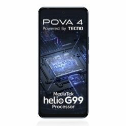 Tecno POVA 4 8GB 128GB Cryolite Blue IDFC Cardless EMI