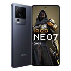 iQOO Neo 7 5G 8GB 128GB Interstellar Black at No Cost EMI