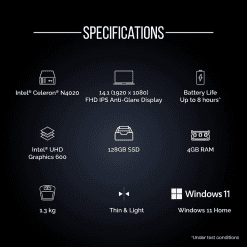AVITA SATUS ULTIMUS S11Intel Celeron N4020 Best Online Price