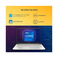 HP 15 Intel Core i3-1115G4 Bank of Baroda Cardless EMI