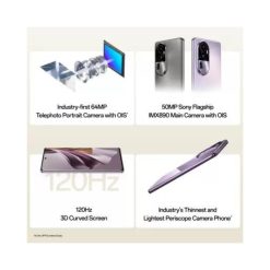 OPPO Reno10 Pro+ 5G 12GB 256GB Silvery Grey Cardless EMI