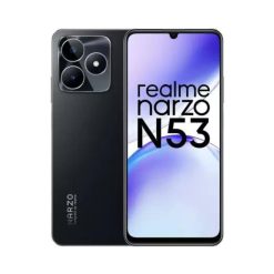 Realme Narzo N53 4GB 64GB Feather Black at No Cost EMI