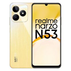 Realme Narzo N53 4GB 64GB Feather Gold on Bajaj EMI Card