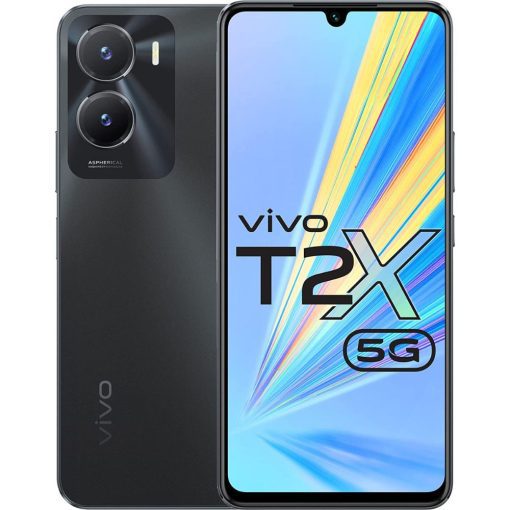 Vivo T2x 5G 4GB 128GB Glimmer Black at No Cost EMI