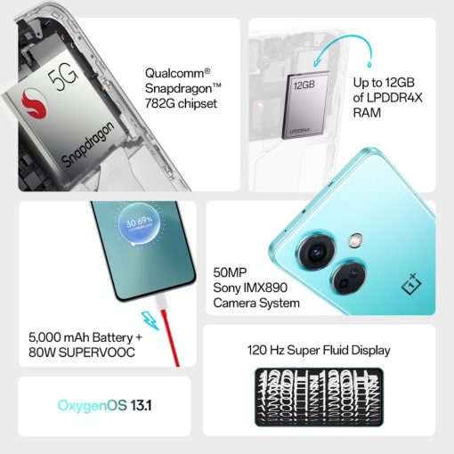 OnePlus Nord CE 3 5G 12GB 256GB EMI with Debit Card