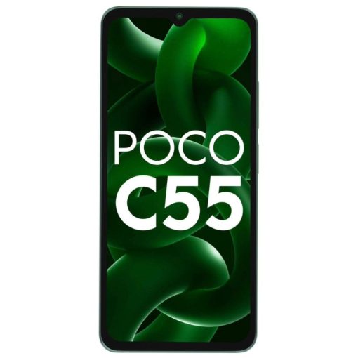 POCO C55 6GB 128GB Forest Green Bajaj EMI Card