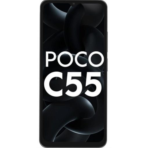 POCO C55 6GB 128GB Power Black Price in India