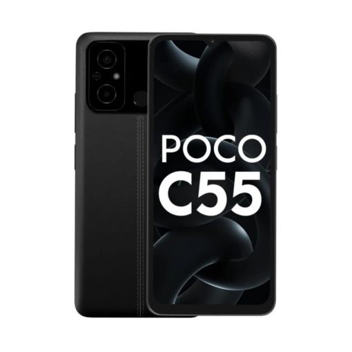 POCO C55 6GB 128GB Power Black Price in India