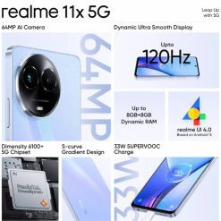 Realme 11x 5G 6GB 128GB Bajaj Finserv No Cost EMI Offers