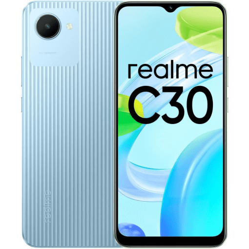 Realme C30 2GB Memory 32GB Storage Lake Blue Price in India