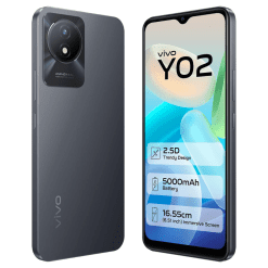 Vivo Y02 3GB 32GB Cosmic Grey EMI without Credit Card