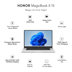 Honor MagicBook X15 Intel Core i3-10110 – Kotak Cardless EMI