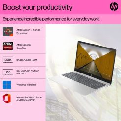 HP 15 Ryzen 3-7320U Laptop Price in India