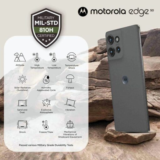 Motorola Edge 50 5G 8GB 256GB at No Cost EMI