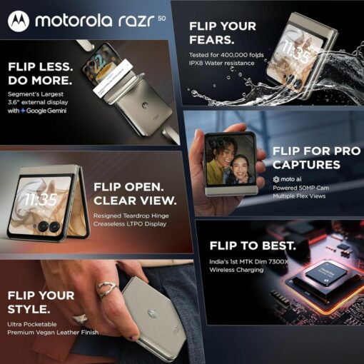 Motorola Razr 50 8GB 256GB Price in India